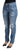 Dolce & Gabbana Blue Tattered Skinny Denim Cotton Blend Jeans Dolce & Gabbana