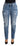 Dolce & Gabbana Blue Tattered Skinny Denim Cotton Blend Jeans Dolce & Gabbana