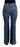 Dolce & Gabbana Blue Amore Patch Boot Cut Cotton Stretch Pant Dolce & Gabbana