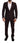 Dolce & Gabbana Elegant Bordeaux Striped Martini Suit Dolce & Gabbana