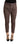 CYCLE Brown Mid Waist Cropped Skinny Stretch Trouser CYCLE