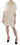 Costume National Chic Cream A-Line Elbow Sleeve Dress Costume National