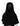 Dolce & Gabbana Black Wool Whole Head Hooded Scarf Hat Dolce & Gabbana