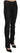 John Galliano Black Mid Waist Slim Fit Corduroy Denim Casual Pants John Galliano