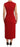 Dolce & Gabbana Elegant Sweetheart Midi Dress in Red Dolce & Gabbana