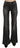 John Galliano Black Washed Mid Waist Flared Denim Casual Jeans John Galliano