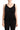 Ermanno Scervino Black Cotton Sleevelesss Tank Casual Top Ermanno Scervino