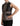 Comeforbreakfast Brown Black Vest Leather Sleeveless Top Blouse Comeforbreakfast