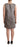 Comeforbreakfast Gray Sleeveless Shift Knee Length Dress Comeforbreakfast