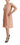 Twinset Beige Polyester Sleeveless Shift Knee Length Dress Twinset