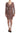 GF Ferre Chic Multicolor Cocktail V-Neck Dress GF Ferre