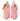GCDS Pink Suede Logo Socks Block Heel Ankle Boots Shoes GCDS