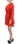 Fyodor Golan Radiant Red Linen Blend Artisan Dress Fyodor Golan