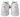 Jimmy Choo Elegant White Leather Sneakers Jimmy Choo