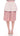 Comeforbreakfast Elegant Pleated Knee-length Skirt in Pink and Gray Comeforbreakfast