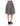 NOEMI ALEMÁN Elegant Gray Checkered Wool Shorts Skirt NOEMI ALEMÁN