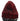 Dolce & Gabbana Bordeaux Hamster Fur Crochet Hood Scarf Hat Dolce & Gabbana