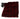 Dolce & Gabbana Bordeaux Hamster Fur Crochet Hood Scarf Hat Dolce & Gabbana
