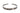 Nialaya Elegant Rhodium Silver Bangle Nialaya