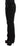 Costume National Black Cotton Slim Fit Bootcut Jeans Costume National