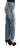 John Galliano Blue Wash Cotton Boyfriend Fit Cropped Jeans John Galliano