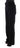 Ermanno Scervino Black Velvet Cotton Straight Legs Pants Ermanno Scervino