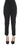 Ermanno Scervino Black Cotton Blend Capri Cropped Pants Ermanno Scervino
