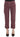 Ermanno Scervino Bordeaux Cotton Cropped Cargo Pants Ermanno Scervino