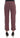 Ermanno Scervino Bordeaux Cotton Cropped Cargo Pants Ermanno Scervino