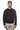 Verri Black Cotton Men Bomber Jacket Verri
