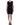 John Galliano Elegant Knee-Length Blue Cotton Dress John Galliano
