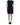 John Galliano Elegant Knee-Length Blue Cotton Dress John Galliano