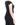 Cavalli Elegant Cap Sleeve Black Top Cavalli
