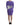 Cavalli Elegant Purple Floral Jersey Dress Cavalli