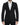 Dolce & Gabbana Elegant Black Silk Blend Two-Button Blazer Dolce & Gabbana