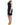 Costume National Chic Blue V-Neck Knee-Length Dress Costume National