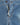 Ermanno Scervino Beachwear Blue Jeans Capri Pants Cropped Ermanno Scervino