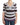 Ermanno Scervino Striped V-Neck Knit Top with Lace Hem Ermanno Scervino
