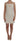 Dolce & Gabbana Elegant White Wool Shift Dress with Gold Brooch Dolce & Gabbana
