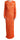 Dolce & Gabbana Elegant Long-Sleeve Full-Length Orange Sheath Dress Dolce & Gabbana