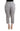 Ermanno Scervino Gray Silk Cropped Casual Pants Ermanno Scervino