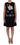 Dolce & Gabbana Black Wool Crystal Princess Dress Dolce & Gabbana