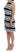 Dolce & Gabbana Elegant Sleeveless Striped Silk Shift Dress Dolce & Gabbana