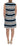 Dolce & Gabbana Elegant Sleeveless Striped Silk Shift Dress Dolce & Gabbana