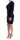 MARGHI LO' Elegant Over Knee Blue Wool Dress MARGHI LO'