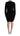 MARGHI LO' Elegant Black Wool Shift Dress MARGHI LO'