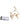 Dolce & Gabbana Gold Tone Brass Chain Religious Cross Pendant Necklace Dolce & Gabbana