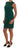 Dolce & Gabbana Elegant Green A-Line Sheath Dress Dolce & Gabbana
