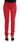 Costume National Red Cotton Stretch Slim Jeans Costume National