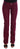 Costume National Red Wash Cotton Stretch Denim Jeans Costume National